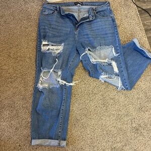 Fashion Nova Light Blue Denim